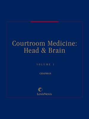 cover image of Courtroom Medicine: Head and Brain